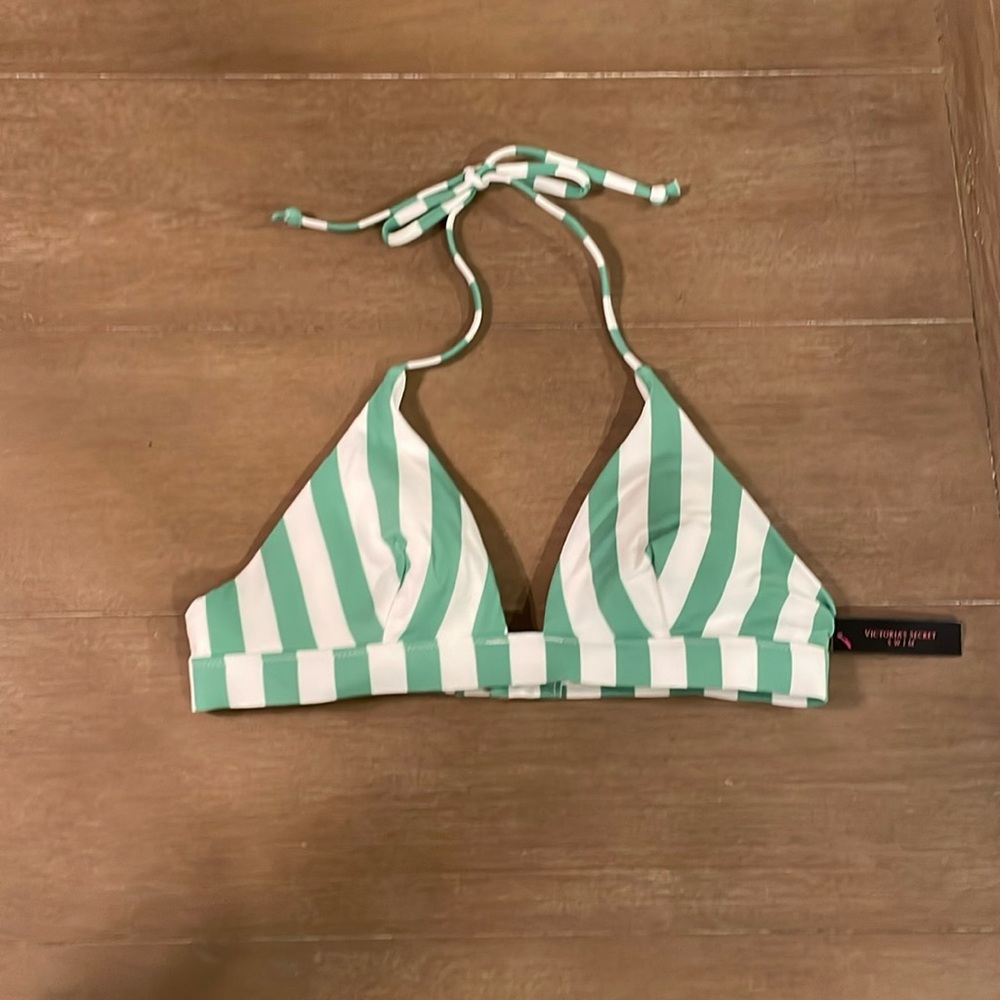 Brand new Victorias Secret triangle swim top.  Size small